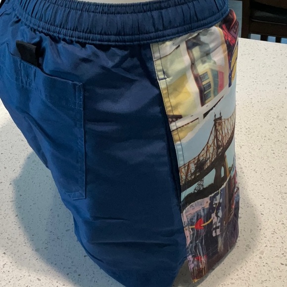 Mens swim suit lined shorts - Picture 2 of 12